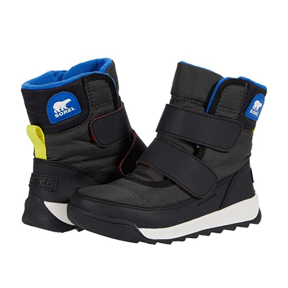 Sorel Whitney II Strap 1930352-048 Toddler US 4 Coal Black Winter Boots ZAP938